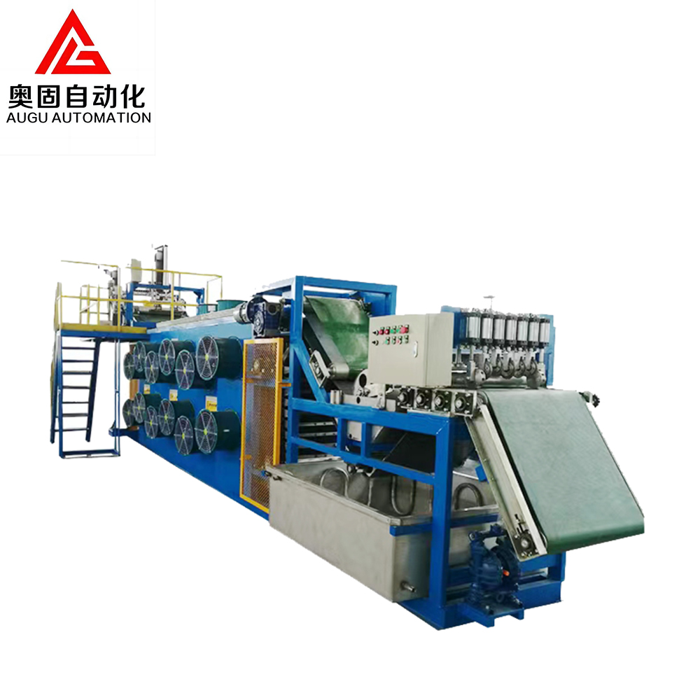 Dây chuyền làm mát hàng loạt Augu: Cần thiết cho các nhà máy cao su, được tùy chỉnh để thuận tiện!